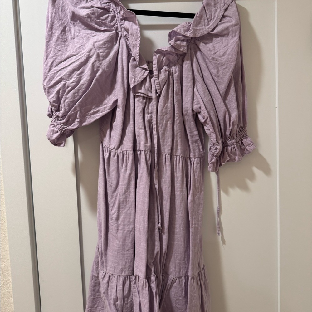 Lavender Mini Dress